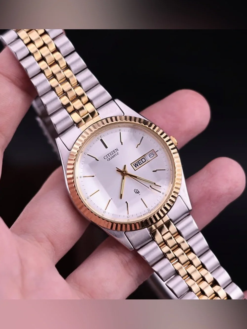 Vintage 1980 Citizen Quartz CQ 6100-K09311 Men’s Watch